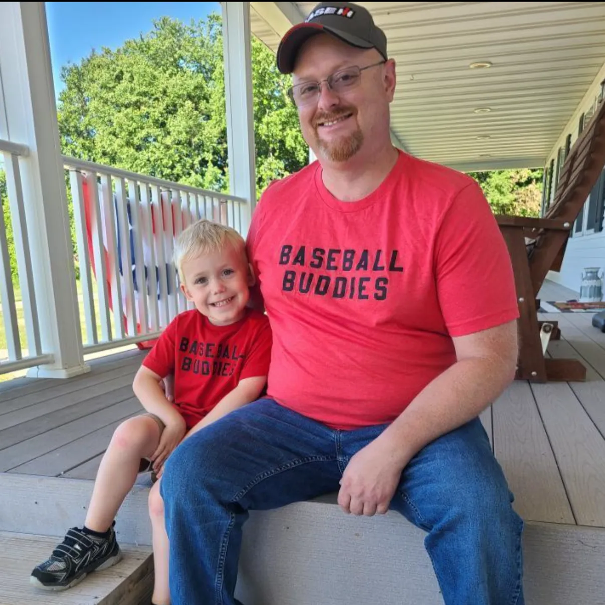 BASEBALL BUDDIES - Set of 2 Shirts